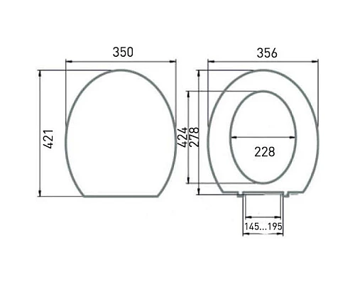 Заказать Сиденье для унитаза с микролифтом Roca Mateo ZRU9302822 в магазине сантехники Santeh-Crystal.ru