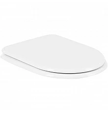 Сидение белое с механизмом Soft Close петли бронза Cezares King Palace CZR-T-163-M-S-Br