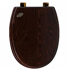 Сиденье с микролифтом для унитаза Simas Arcade AR009noce/br