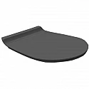 Сиденье для унитаза с микролифтом Simas Vignoni VI004nero matt/cr Сиденье для унитаза с микролифтом Simas Vignoni VI004nero matt/cr