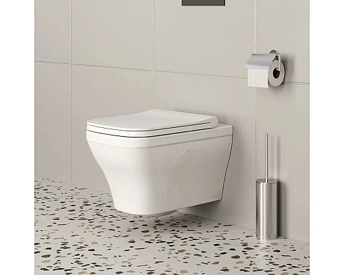 Заказать Сиденье для унитаза с микролифтом Ambassador Benefit 202T20001S в магазине сантехники Santeh-Crystal.ru