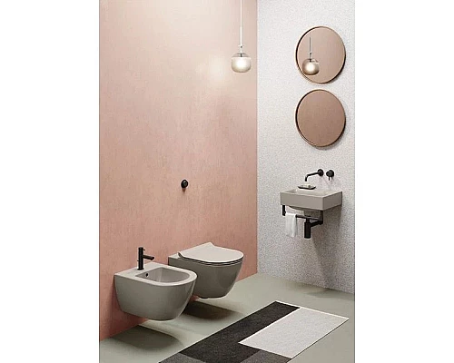 Купить Сиденье для унитаза с микролифтом GSI Pura MS86CSN05 в магазине сантехники Santeh-Crystal.ru