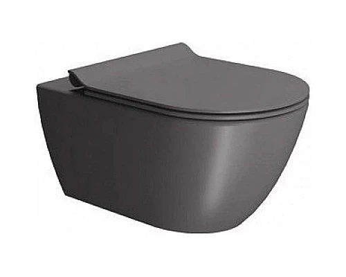 Заказать Сиденье для унитаза с микролифтом GSI Pura MS86CSN16 в магазине сантехники Santeh-Crystal.ru