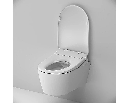 Приобрести Электронная крышка-биде для унитаза с микролифтом Am.Pm Func CCC8F7851WH в магазине сантехники Santeh-Crystal.ru