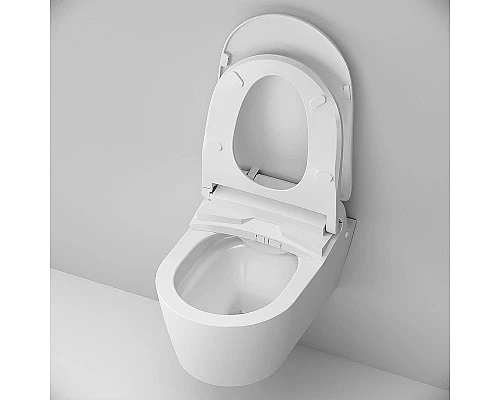 Приобрести Электронная крышка-биде для унитаза с микролифтом Am.Pm Func CCC8F7851WH в магазине сантехники Santeh-Crystal.ru