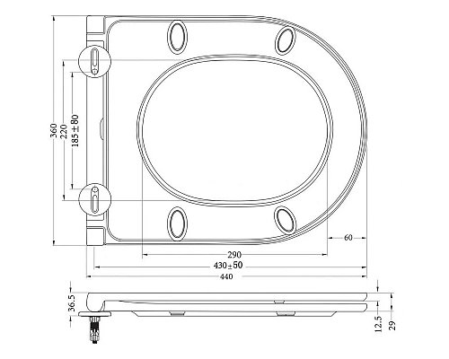 Приобрести Сиденье для унитаза с микролифтом Art&Max Torino AM823SC в магазине сантехники Santeh-Crystal.ru