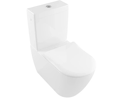 Купить Чаша напольного безободкового унитаза Villeroy & Boch Subway 2.0 5617R001 в магазине сантехники Santeh-Crystal.ru