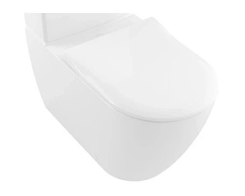 Купить Чаша напольного безободкового унитаза Villeroy & Boch Subway 2.0 5617R001 в магазине сантехники Santeh-Crystal.ru