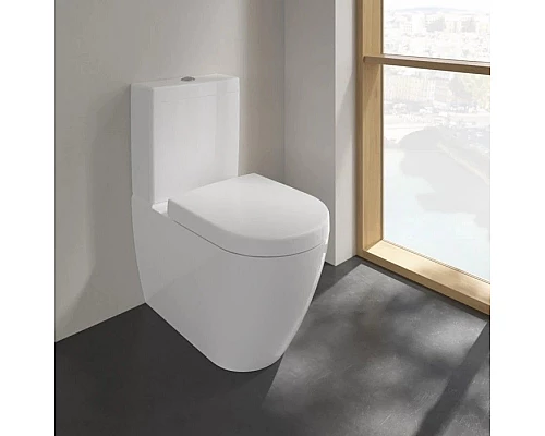 Купить Чаша напольного безободкового унитаза Villeroy & Boch Subway 2.0 5617R001 в магазине сантехники Santeh-Crystal.ru