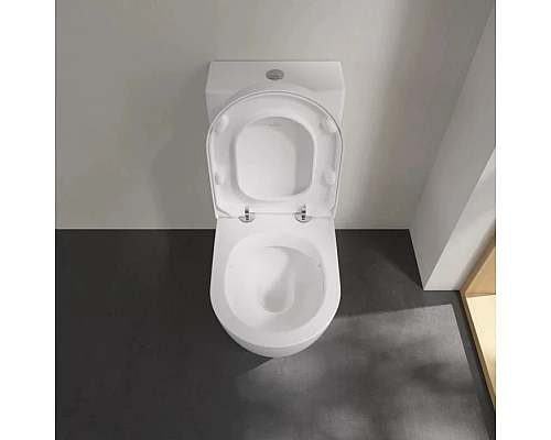 Купить Чаша напольного безободкового унитаза Villeroy & Boch Subway 2.0 5617R001 в магазине сантехники Santeh-Crystal.ru