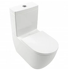 Чаша напольного безободкового унитаза Villeroy & Boch Subway 3.0 ViClean 4672T001