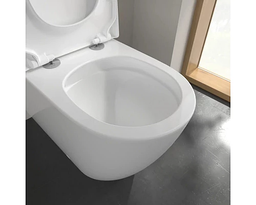 Приобрести Чаша напольного безободкового унитаза Villeroy & Boch Subway 3.0 ViClean 4672T001 в магазине сантехники Santeh-Crystal.ru