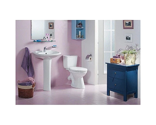 Заказать Унитаз-компакт с сиденьем Santek Бриз 1.WH30.2.138 в магазине сантехники Santeh-Crystal.ru