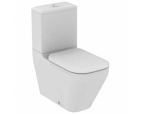 Купить Чаша напольного унитаза с сиденьем микролифт Ideal Standard Tonic II AquaBlade K316901 в магазине сантехники Santeh-Crystal.ru