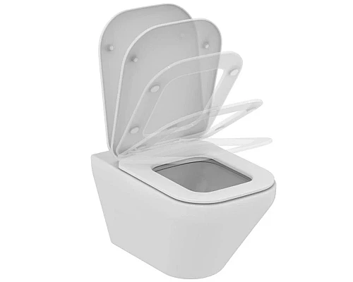 Приобрести Унитаз подвесной с сиденьем микролифт Ideal Standard Tonic II AquaBlade K316701 в магазине сантехники Santeh-Crystal.ru