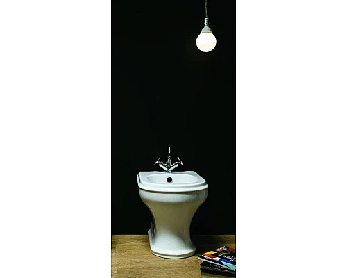 Купить Биде напольное без ободка Azzurra Charme CHA500 bix1 в магазине сантехники Santeh-Crystal.ru