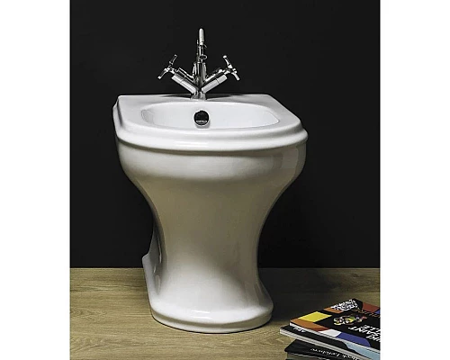 Купить Биде напольное без ободка Azzurra Charme CHA500 bix1 в магазине сантехники Santeh-Crystal.ru