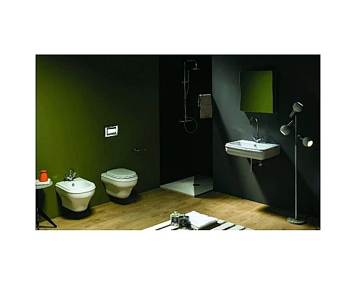 Купить Биде подвесное без ободка Azzurra Charme CHA500/SOSK bi в магазине сантехники Santeh-Crystal.ru