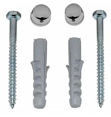 Комплект крепежей хром для унитаза/биде Tiffany World Bristol TWBRF105