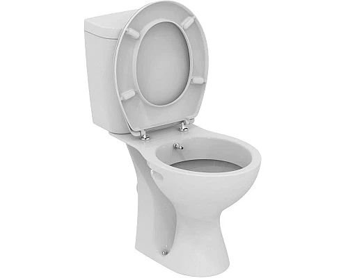Приобрести Унитаз-компакт с сиденьем микролифт и функцией биде Vidima Seva Fresh E405061 в магазине сантехники Santeh-Crystal.ru