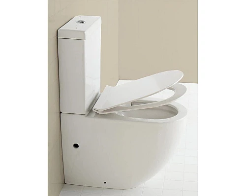 Купить Чаша напольного безободкового унитаза BelBagno Sfera-R BB006CPR в магазине сантехники Santeh-Crystal.ru