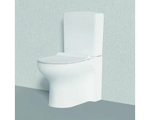 Заказать Унитаз-компакт безободковый с сиденьем микролифт Bien Venus VNKD064N1VP0W3000 в магазине сантехники Santeh-Crystal.ru