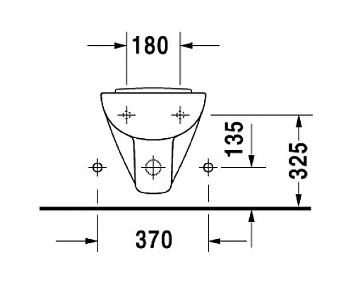 Купить Биде подвесное Duravit D-Code 22371500002 в магазине сантехники Santeh-Crystal.ru