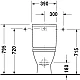 Купить Чаша напольного унитаза Duravit Starck 3 0128090000 в магазине сантехники Santeh-Crystal.ru