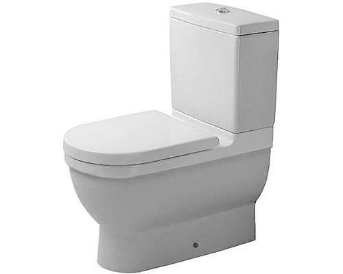 Купить Чаша напольного унитаза Duravit Starck 3 0128090000 в магазине сантехники Santeh-Crystal.ru