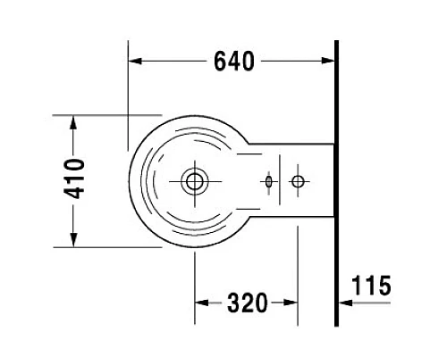 Приобрести Биде напольное Duravit Starck 1 0274100000 в магазине сантехники Santeh-Crystal.ru