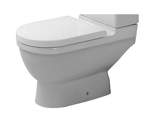 Купить Чаша напольного унитаза Duravit Starck 3 0126010000 в магазине сантехники Santeh-Crystal.ru