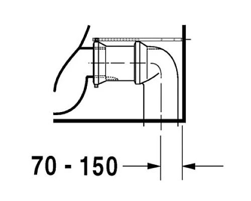 Купить Чаша напольного унитаза Duravit Starck 3 2104090000 в магазине сантехники Santeh-Crystal.ru