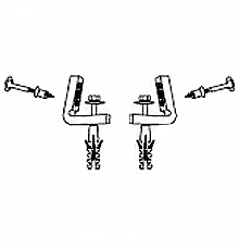 Комплект крепления для унитаза/биде/полупьедестала Hatria Y0IQ01