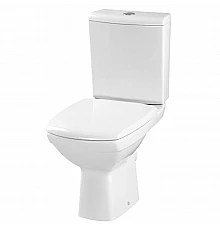 Унитаз-компакт безободковый с сиденьем микролифт Cersanit Carina KO-CAR011-3/5-COn-DL