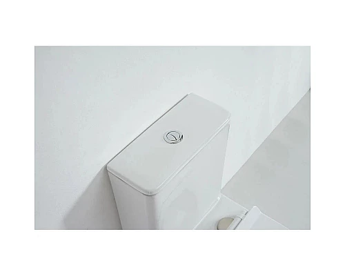 Купить Унитаз-компакт безободковый с сиденьем микролифт Orange С01-000W в магазине сантехники Santeh-Crystal.ru