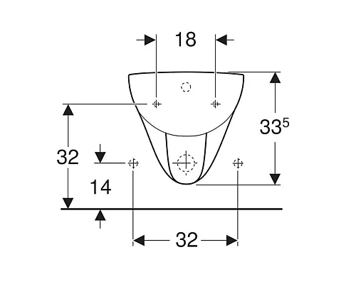 Заказать Подвесное биде Geberit Renova 233040000 в магазине сантехники Santeh-Crystal.ru