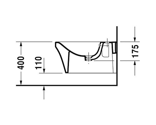 Купить Подвесное биде Duravit P3 Comforts 2268150000 в магазине сантехники Santeh-Crystal.ru