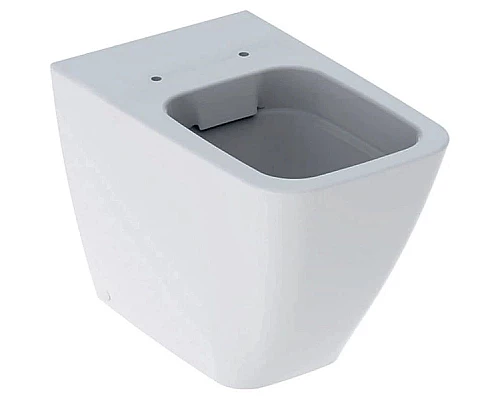 Приобрести Приставной безободковый унитаз Geberit iCon Square 211910000 в магазине сантехники Santeh-Crystal.ru