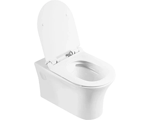 Купить Подвесной безободковый унитаз BelBagno Ancona BB1224CHR-SM в магазине сантехники Santeh-Crystal.ru