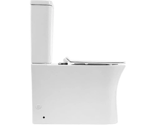 Приобрести Чаша напольного безободкового унитаза BelBagno Ancona BB1224CPR-P в магазине сантехники Santeh-Crystal.ru