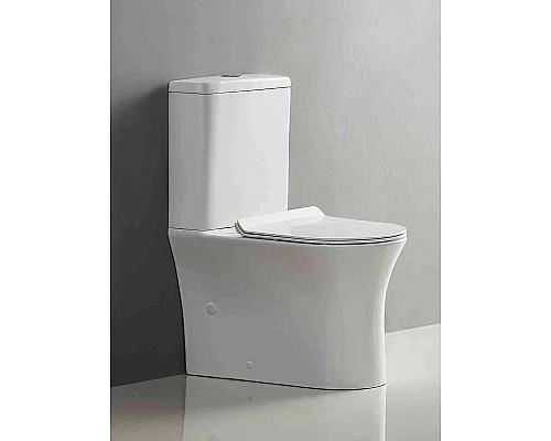 Приобрести Чаша напольного безободкового унитаза BelBagno Ancona BB1224CPR-P в магазине сантехники Santeh-Crystal.ru