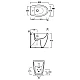 Купить Биде напольное Simas Lft Spazio LFT21 nerox1 в магазине сантехники Santeh-Crystal.ru