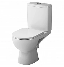 Унитаз-компакт безободковый с сиденьем микролифт Am.Pm Gem C908600SC