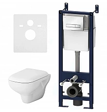 Комплект подвесной унитаз + система инсталляции Am.Pm Like IS30201.801700