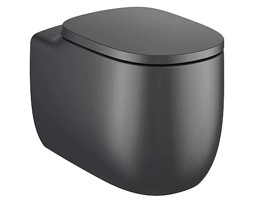 Приобрести Приставной безободковый унитаз Roca Beyond 3470B7640 в магазине сантехники Santeh-Crystal.ru