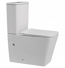 Унитаз-компакт безободковый с сиденьем микролифт Abber Rechteck AC1210
