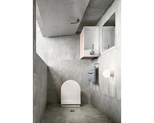 Приобрести Подвесной безободковый унитаз GSI Kube X 941609 в магазине сантехники Santeh-Crystal.ru