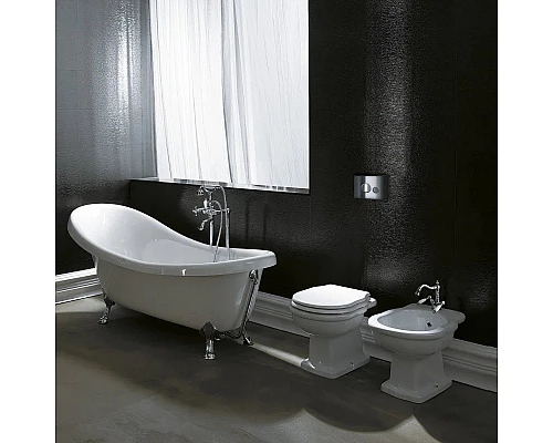 Заказать Приставной унитаз BelBagno Boheme BB115CB в магазине сантехники Santeh-Crystal.ru