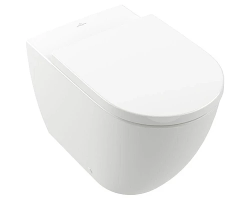 Купить Приставной безободковый унитаз Villeroy & Boch Subway 3.0 4671T0R1 в магазине сантехники Santeh-Crystal.ru