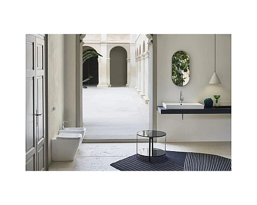 Приобрести Приставной безободковый унитаз GSI Nubes 961009 в магазине сантехники Santeh-Crystal.ru